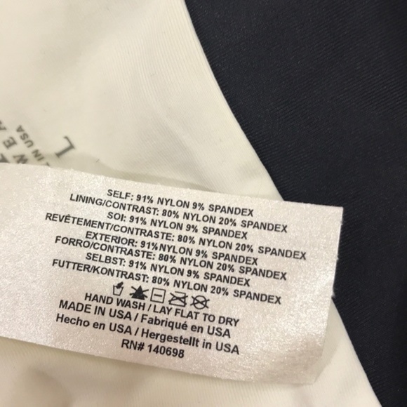 NWOT TAVIK Scarlett Colorblock One-Piece Swimsuit - Picture 7 of 7